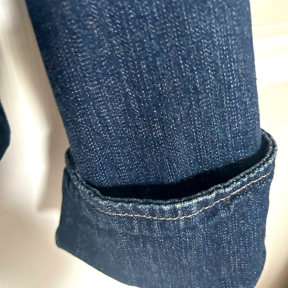 Yuka Jeans Dark Denim Jean Jacket with Silver Embellishment - Picture 12 of 14